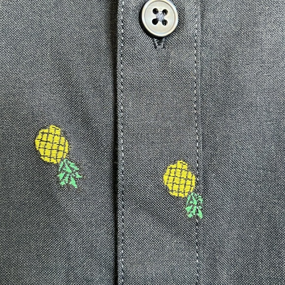 Marc Anthony Luxury Slim Fit XL Short Sleeve T-Shirts for Men Pineapple embossed - Picture 4 of 8